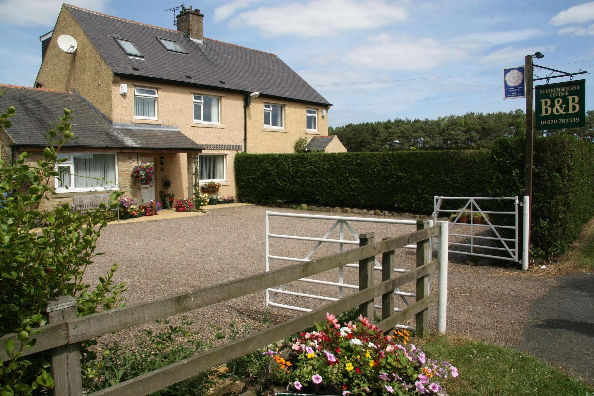 Northumberland Cottage B&B Acklington Exteriör bild